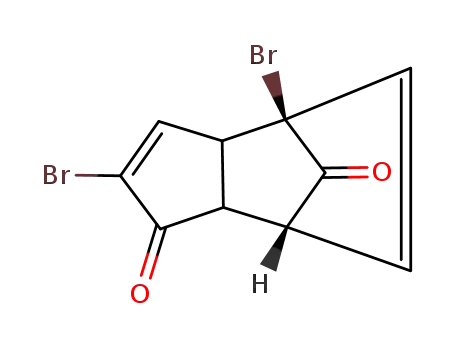(4R,7R)-2,4-Dibromo-3a,4,7,7a-tetrahydro-4,7-methano-indene-1,8-dione