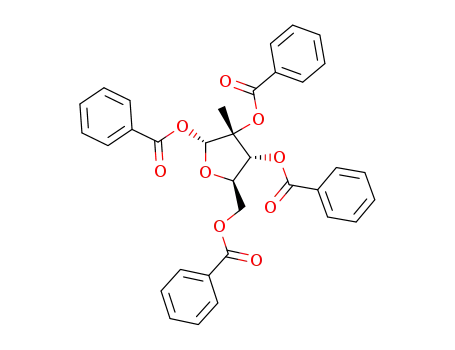 (2R,3R,4R,5R)-5-(benzoyloxymethyl)-3-methyltetrahydrofuran-2,3,4-triyl tribenzoate