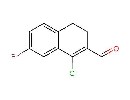 7-bromo-1-chloro-3,4-dihydronaphthalene-2-aldehyde
