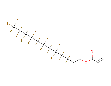 Molecular Structure of 17741-60-5 (2-(Perfluorodecyl)ethyl acrylate)