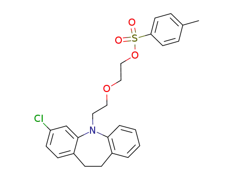 toluene-4-sulfonic acid 2-[2-(3-chloro-10,11-dihydro-dibenzo[b,f]azepin-5-yl)-ethoxy]-ethyl ester