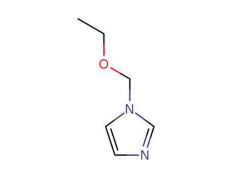 Molecular Structure of 67319-04-4 (1-Ethoxymethyl-1H-imidazole)