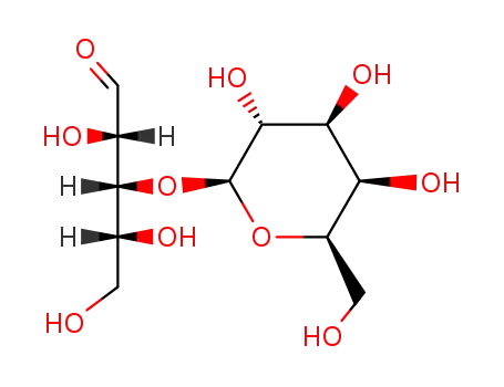Molecular Structure of 6057-48-3 (3-O-BETA-D-GALACTO-PYRANOSYL-D-ARABINOSE)