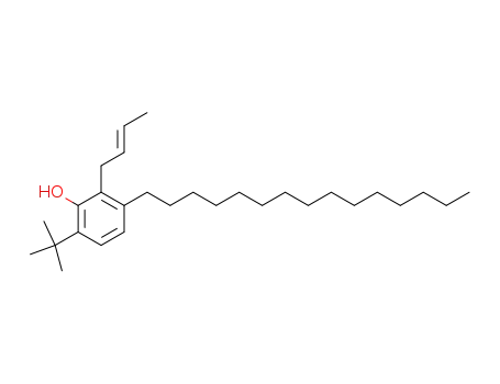 6-tert-butyl-2-(1-methylallyl)-3-n-pentadecylphenol
