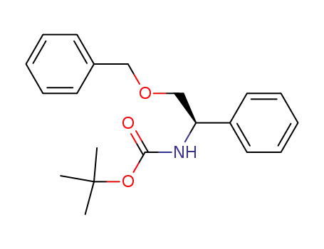 (2-benzyloxy-1-phenyl-ethyl)-carbamic acid tert-butyl ester