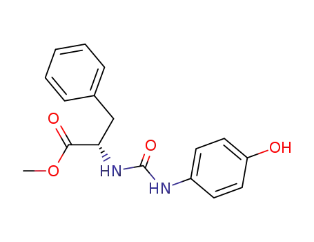 (S)-2-[3-(4-Hydroxy-phenyl)-ureido]-3-phenyl-propionic acid methyl ester