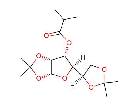 3-O-(2-methylpropanoyl)-1,2:5,6-di-O-isopropylidene-α-D-allofuranose