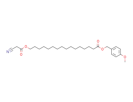 16-(2-Cyano-acetoxy)-hexadecanoic acid 4-methoxy-benzyl ester