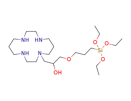 1-(1,4,8,11-tetraazacyclotetradecan-1-yl)-3-(3-(triethoxysilyl)-propoxy)propan-2-ol