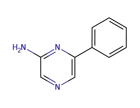 Molecular Structure of 41270-69-3 (6-PHENYLPYRAZIN-2-AMINE)