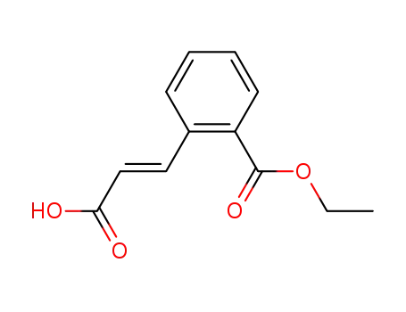 3-(2-ethoxycarbonylphenyl)acrylic acid