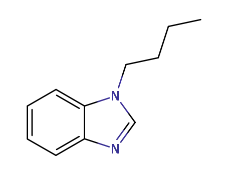 Molecular Structure of 4886-30-0 (1H-Benzimidazole,1-butyl-(9CI))
