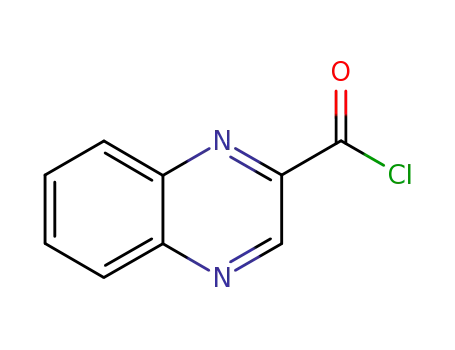 Molecular Structure of 54745-92-5 (2-QUINOXALINECARBONYL CHLORIDE)