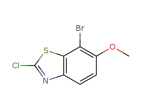 7-bromo-2-chloro-6-methoxybenzo[d]thiazole