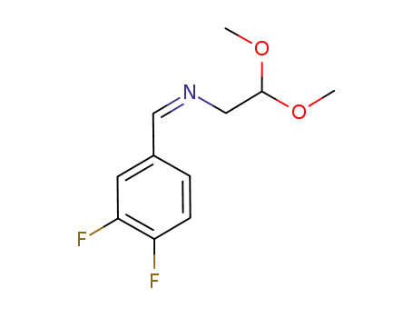 N-[(3,4-difluorophenyl)methylene]-2,2-dimethoxyethanamine
