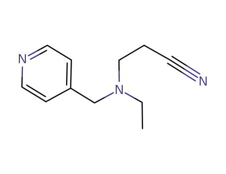 3-{N-ethyl-N-[(pyridine-4-yl)methyl]amino}propanenitrile