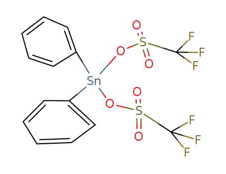 (C6H5)2Sn(OSO2CF3)2