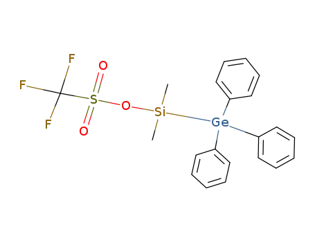 (CH3)2SiGe(C6H5)3(OSO2CF3)