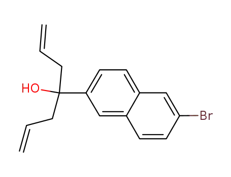 4-(6-bromonaphth-2-yl)hepta-1,6-dien-4-ol