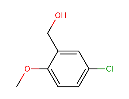 Molecular Structure of 7035-10-1 (2-CHLORO-2-METHOXYBENZYL ALCOHOL  97)