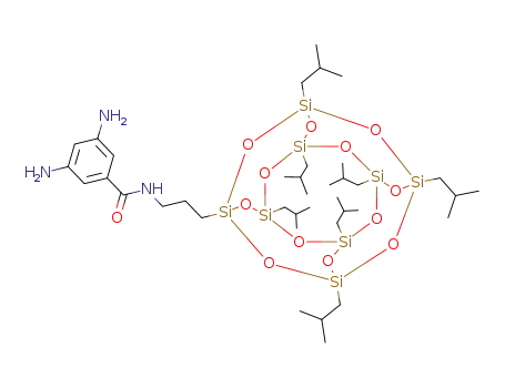 N-propylheptakis(isobutyl)POSS-3,5-diaminobenzamide