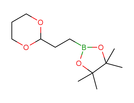 2-(2-(1,3-dioxan-2-yl)ethyl)-4,4,5,5-tetramethyl-1,3,2-dioxaborolane