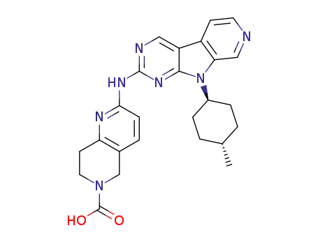 1-[2-({9-[(1r,4r)-4-methylcyclohexyl]-9H-pyrido[4',3':4,5]pyrrolo[2,3-d]pyrimidin-2-yl}amino)-7,8-dihydro-1,6-naphthyridin-6(5H)-yl]ethanone