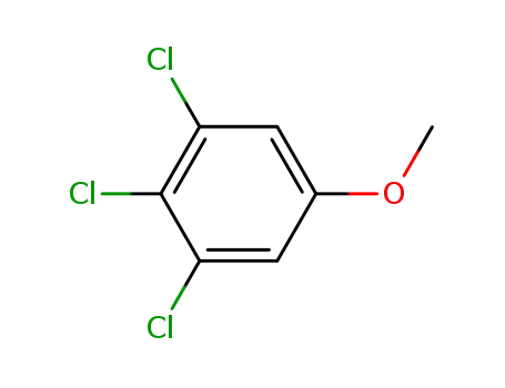 Molecular Structure of 54135-82-9 (1,2,3-trichloro-5-methoxybenzene)