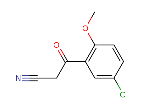 3-(5-CHLORO-2-METHOXY-PHENYL)-3-OXO-PROPIONITRILE