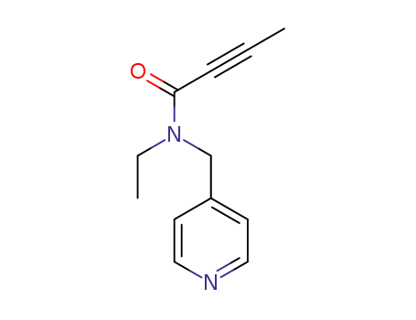 N-ethyl-N-(pyridin-4-ylmethyl)but-2-ynamide