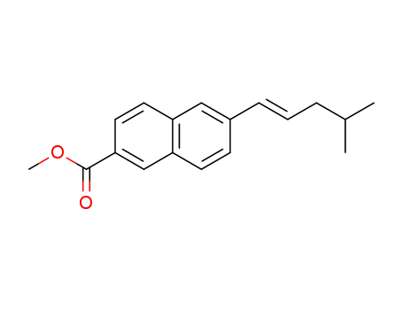 (E)-methyl 6-(4-methylpent-1-en-1-yl)-2-naphthoate