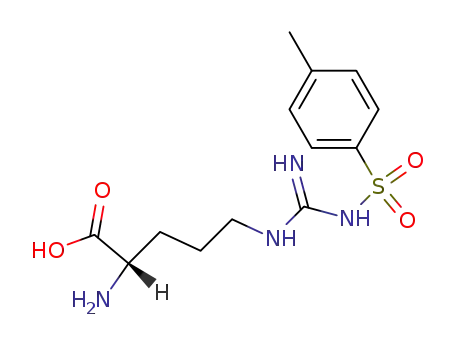 L-Ornithine,N5-[imino[[(4-methylphenyl)sulfonyl]amino]methyl]-