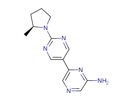 (S)-6-(2-(2-methylpyrrolidin-1-yl)pyrimidin-5-yl)pyrazin-2-amine