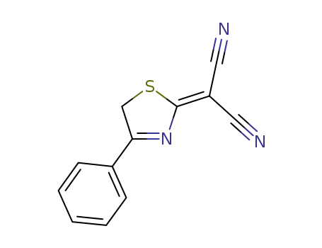 2-(4-phenyl-5H-thiazol-2-ylidene)malononitrile