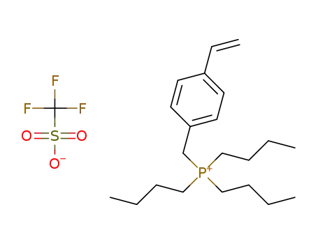 tributyl-(4-vinylbenzyl)phosphonium triflate