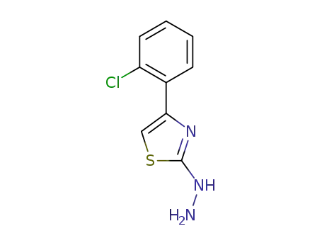 4-(2-chlorophenyl)-2-hydrazinothiazole