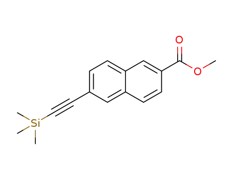 methyl 6-((trimethylsilyl)ethynyl)-2-naphthoate