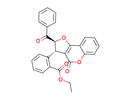 ethyl trans-2-(2-benzoyl-4-oxo-2,3-dihydro-4H-furo[3,2-c]chromen-3-yl)benzoate