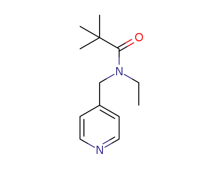 N-ethyl-N-(pyridin-4-ylmethyl)pivalamide