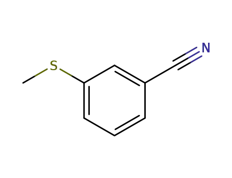 Molecular Structure of 65052-48-4 (3-cyanothioanisole)