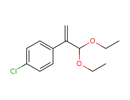 1-chloro-4-(3,3-diethoxyprop-1-en-2-yl)benzene