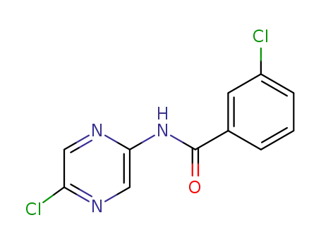 3-chloro-N-(5-chloropyrazin-2-yl)benzamide