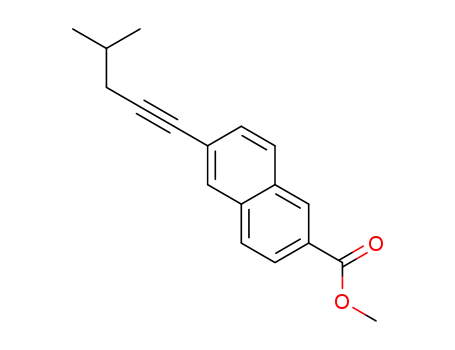 methyl 6-(4-methylpent-1-yn-1-yl)-2-naphthoate