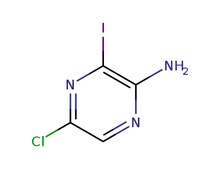 5-chloro-3-iodo-pyrazin-2-amine