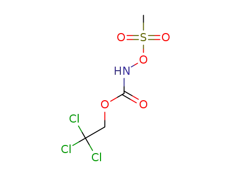 2,2,2-trichloroethyl-N-methanesulfonyloxycarbamate