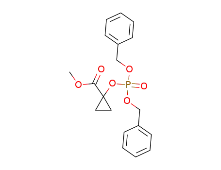 methyl 1-((bis(benzyloxy)phosphoryl)oxy)cyclopropanecarboxylate