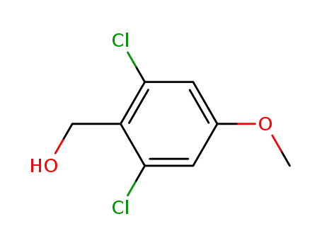 Molecular Structure of 86111-47-9 (Benzenemethanol, 2,6-dichloro-4-methoxy-)