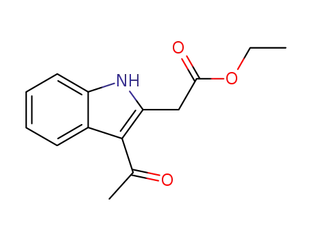ethyl 3-acetylindol-2-ylacetate