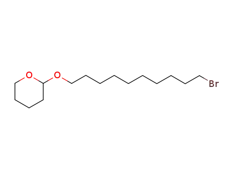 Molecular Structure of 51795-88-1 (2-[(10-bromodecyl)oxy]tetrahydro-2H-pyran)