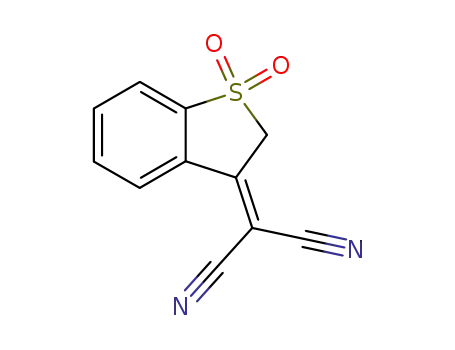 3-(dicyanomethylidene)-2,3-dihydrobenzothiophene-1,1-dioxide
